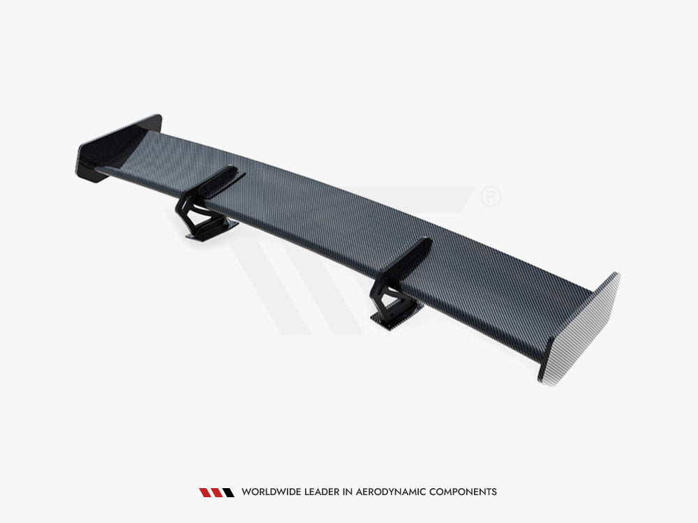 Carbon Spoiler With Upper Swan Mounting + LED Audi A5 Coupe 8T