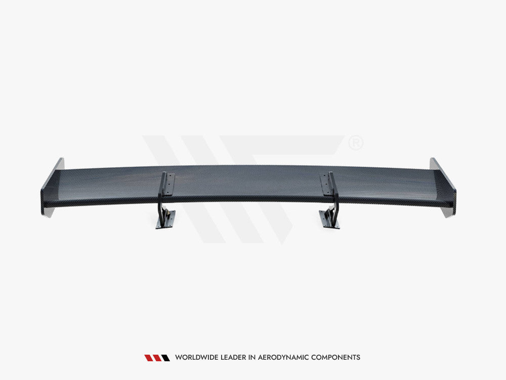 Carbon Spoiler With Upper Swan Mounting + LED Audi A5 Coupe 8T