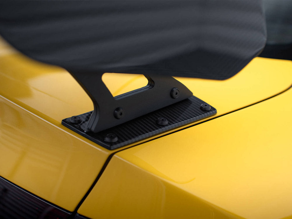 Maxton Design Carbon Spoiler With External Brackets Uprights + LED Audi A5 Coupe 8T - CF-AU-A5-1-WING5-EXT-245-P+LED - Image 11