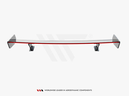 Maxton Design Carbon Spoiler With External Brackets Uprights + LED Audi A5 Coupe 8T - CF-AU-A5-1-WING5-EXT-245-P+LED - Image 15