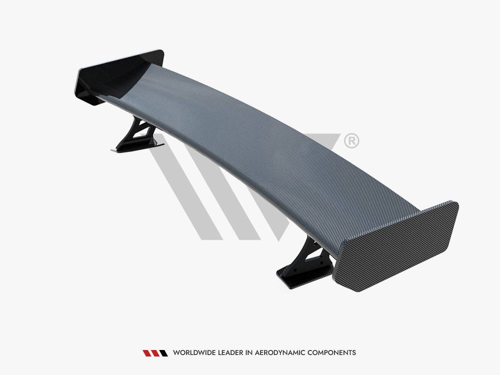 Carbon Spoiler With External Brackets Uprights Audi A5 Coupe 8T