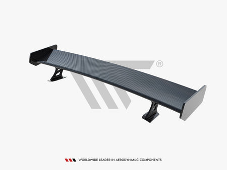 Carbon Spoiler With External Brackets Uprights Audi A5 Coupe 8T