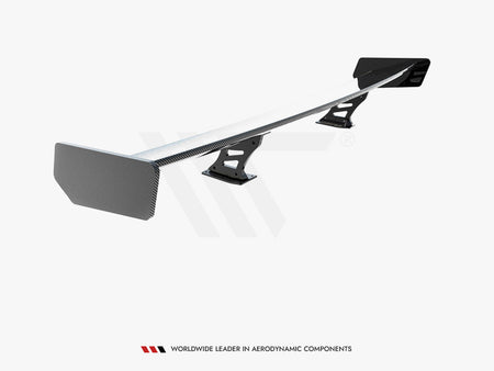 Carbon Spoiler With Internal Brackets Uprights Audi A5 Coupe 8T