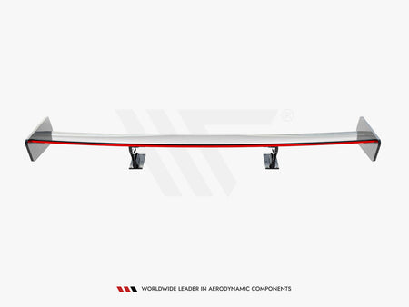 Carbon Spoiler With Internal Brackets Uprights + LED Audi A5 Coupe 8T