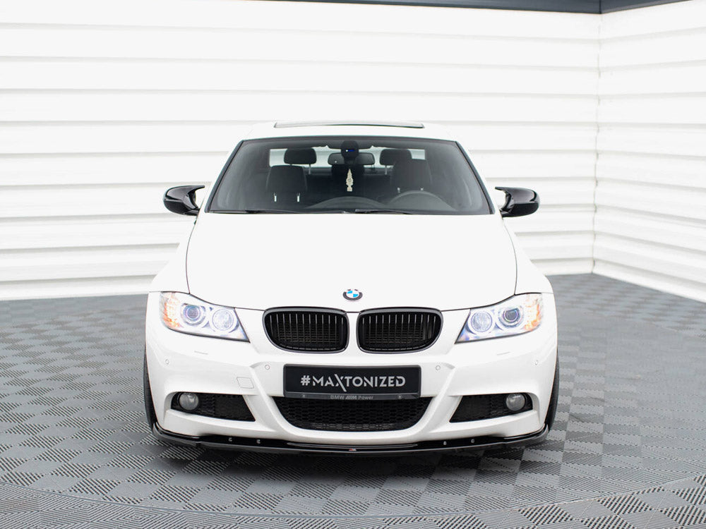 Maxton Design Front Splitter V.1 BMW 3 Sedan / Touring M-Sport E90 / E91 Facelift - BM-3-91F-MPACK-FD1G - Image 3