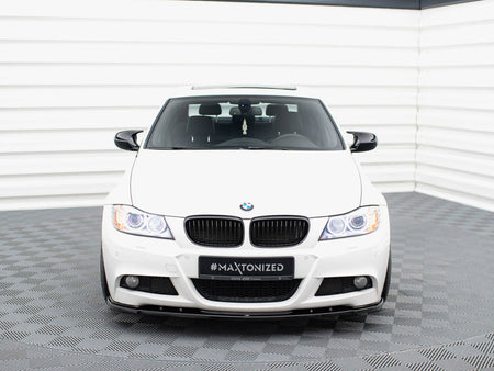 Maxton Design Front Splitter V.1 BMW 3 Sedan / Touring M-Sport E90 / E91 Facelift - BM-3-91F-MPACK-FD1G - Image 3