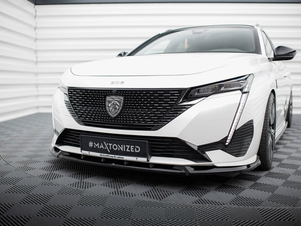 Maxton Design Front Splitter Peugeot 308 GT Mk3 - PE-308-3-GT-SW-FD1G - Image 2