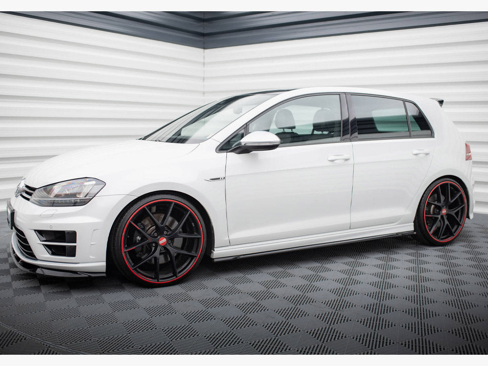 Maxton Design Side Skirts Diffusers V.4 Volkswagen Golf R / R-Line Mk7 - VW-GO-7-R-SD4G - Image 2