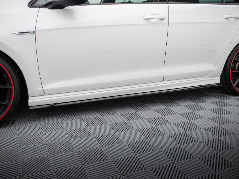 Maxton Design Side Skirts Diffusers V.4 Volkswagen Golf R / R-Line Mk7 - VW-GO-7-R-SD4G - Image 3