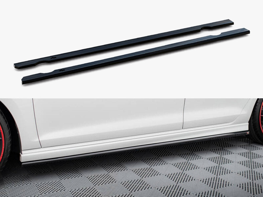 Maxton Design Side Skirts Diffusers V.3 Volkswagen Golf R / R-Line Mk7 - VW-GO-7-R-SD3G - Image 1