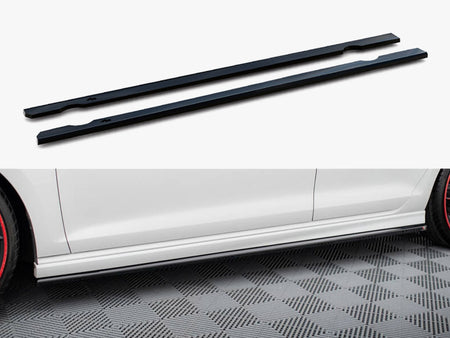 Maxton Design Side Skirts Diffusers V.3 Volkswagen Golf R / R-Line Mk7 - VW-GO-7-R-SD3G - Image 1