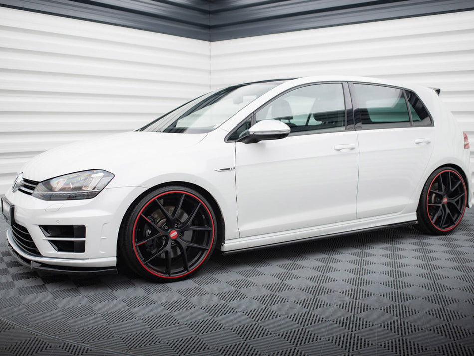 Maxton Design Side Skirts Diffusers V.3 Volkswagen Golf R / R-Line Mk7 - VW-GO-7-R-SD3G - Image 2