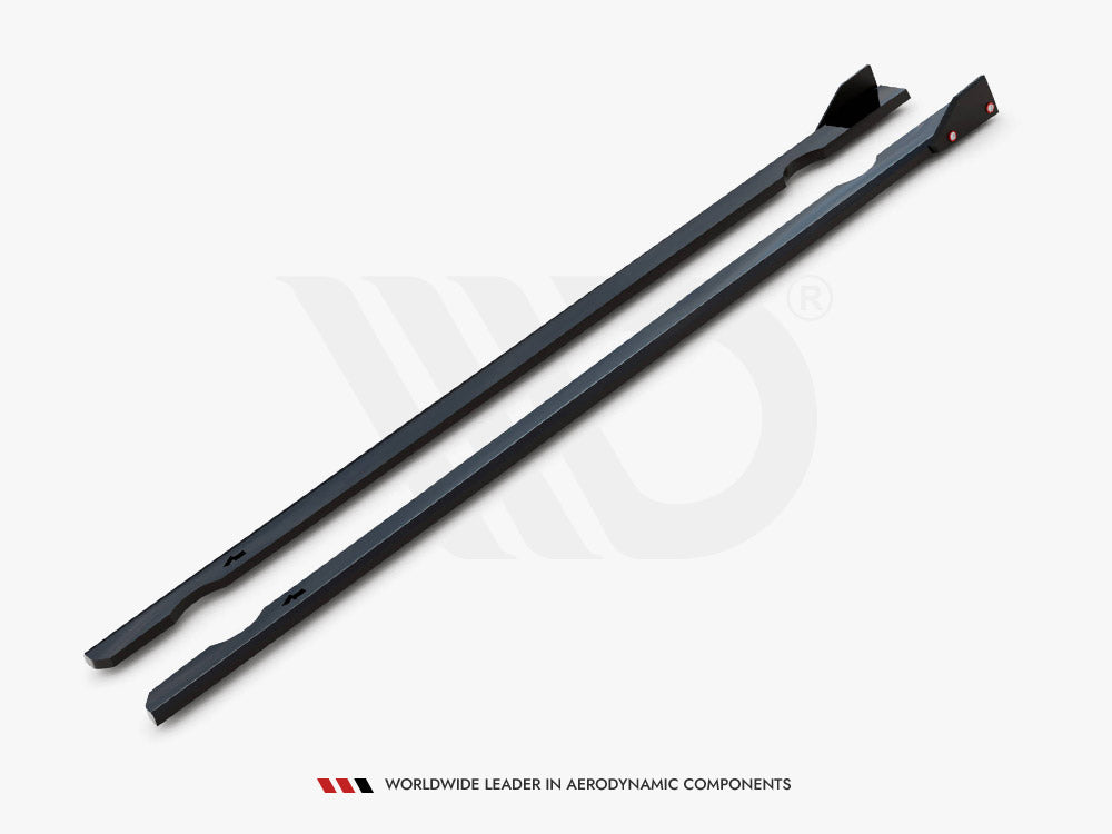 Maxton Design Side Skirts Diffusers V.3 + Flaps Volkswagen Golf R / R-Line Mk7 - VW-GO-7-R-SD3G+SF1B - Image 6
