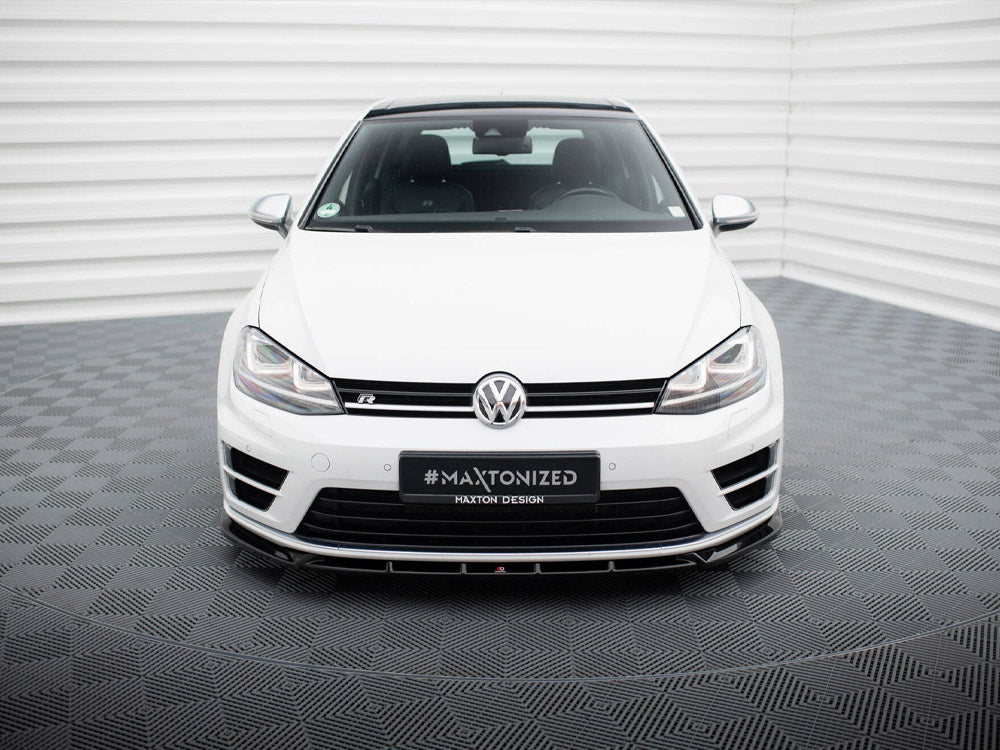 Maxton Design Front Splitter V.5 Volkswagen Golf R / R-Line Mk7 - VW-GO-7-R-FD5G - Image 3