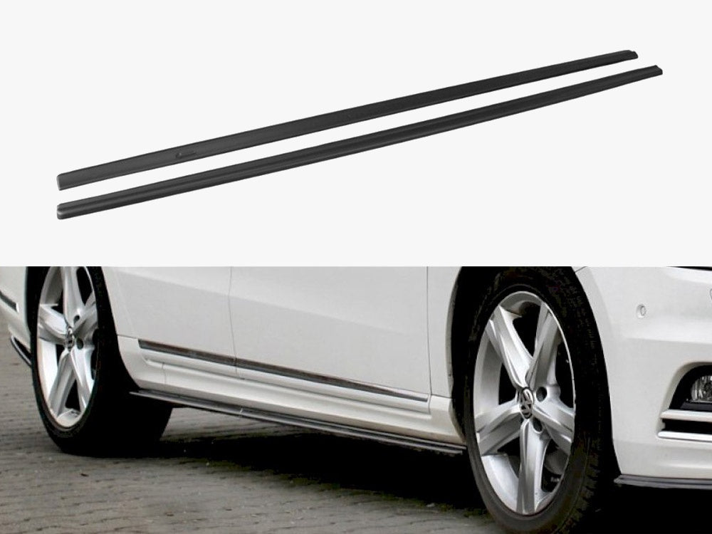 Maxton Design Side Skirts Diffusers Volkswagen Passat R-Line B7 - VW-PA-B7-RLINE-SD1G - Image 1