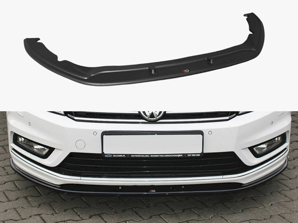 Maxton Design Front Splitter V.1 Volkswagen Passat R-Line B7 - VW-PA-B7-RLINE-FD1G - Image 1