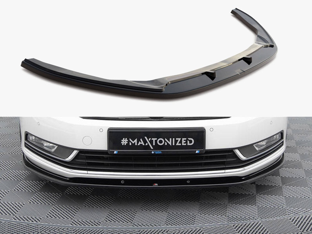 Maxton Design Front Splitter V.2 Volkswagen Passat B7 - VW-PA-B7-FD2G - Image 1
