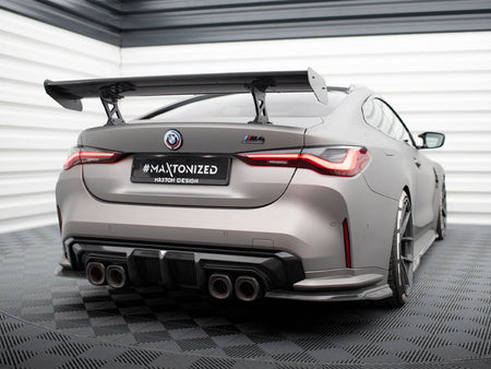 Maxton Design Carbon Spoiler With Internal Brackets Uprights BMW M4 G82 / G82 Facelift / M440i / 4 M-Pack G22 / G22 Facelift - CF-BM-4-G82-M-WING5-INT-245-P - Image 2