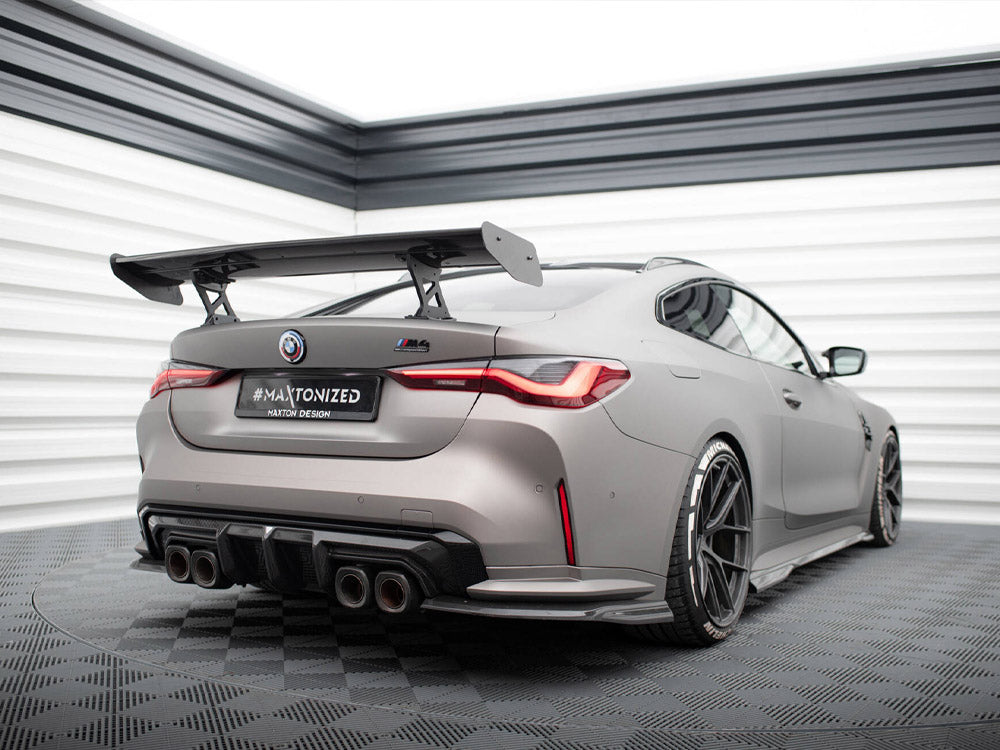 Maxton Design Carbon Spoiler With Internal Brackets Uprights BMW M4 G82 / G82 Facelift / M440i / 4 M-Pack G22 / G22 Facelift - CF-BM-4-G82-M-WING5-INT-245-P - Image 3