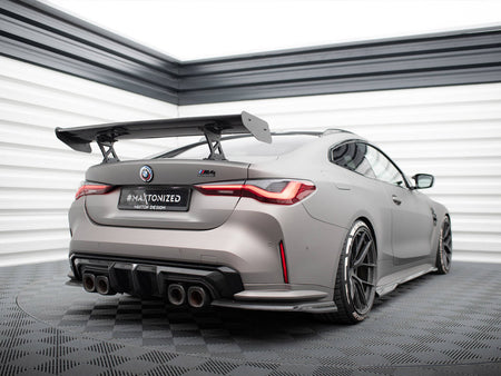 Maxton Design Carbon Spoiler With Internal Brackets Uprights BMW M4 G82 / G82 Facelift / M440i / 4 M-Pack G22 / G22 Facelift - CF-BM-4-G82-M-WING5-INT-245-P - Image 3