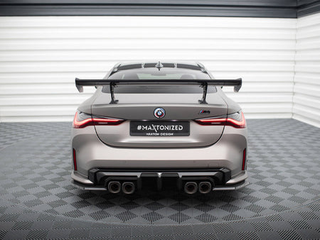 Maxton Design Carbon Spoiler With Internal Brackets Uprights BMW M4 G82 / G82 Facelift / M440i / 4 M-Pack G22 / G22 Facelift - CF-BM-4-G82-M-WING5-INT-245-P - Image 5