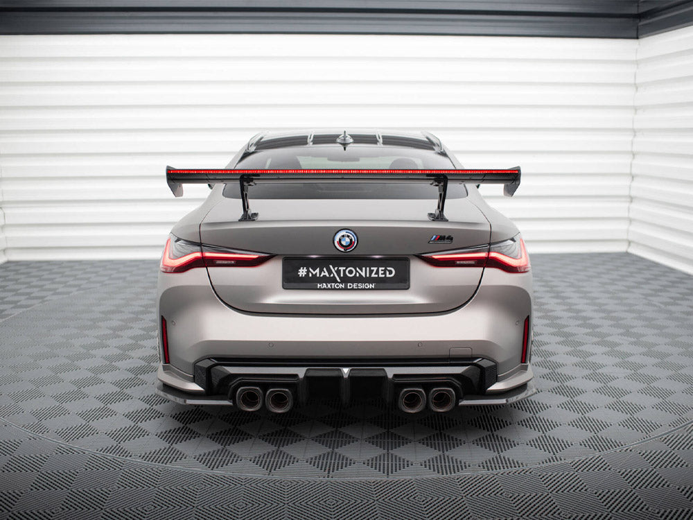 Carbon Spoiler With Internal Brackets Uprights + LED BMW M4 G82 / G82 Facelift / M440i / 4 M-Pack G22 / G22 Facelift