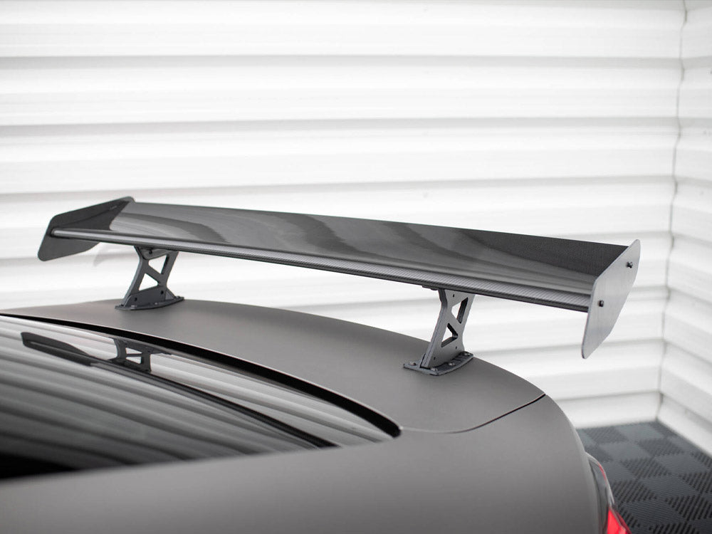 Maxton Design Carbon Spoiler With Internal Brackets Uprights + LED BMW M4 G82 / G82 Facelift / M440i / 4 M-Pack G22 / G22 Facelift - CF-BM-4-G82-M-WING5-INT-245-P+LED - Image 11