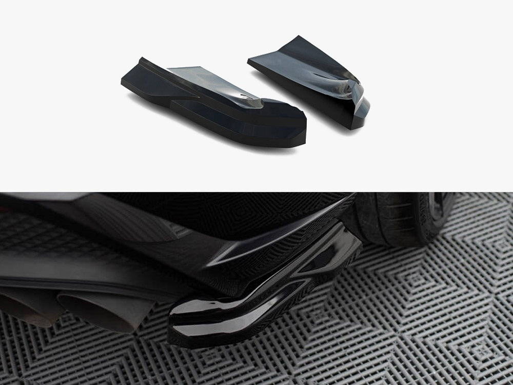 Maxton Design Rear Side Splitters Porsche Macan GTS Mk1 Facelift 2 - PO-MA-1F-GTS-RSD1G - Image 1