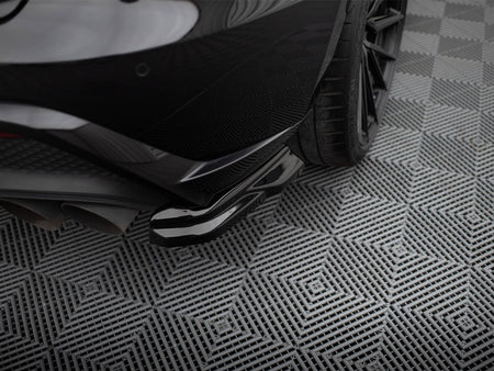 Maxton Design Rear Side Splitters Porsche Macan GTS Mk1 Facelift 2 - PO-MA-1F-GTS-RSD1G - Image 3