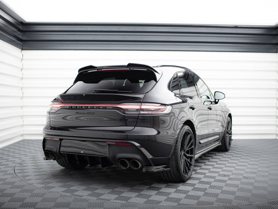 Maxton Design Lower Spoiler CAP 3D Porsche Macan GTS Mk1 Facelift 2 - PO-MA-1F-GTS-CAP3D2G - Image 2