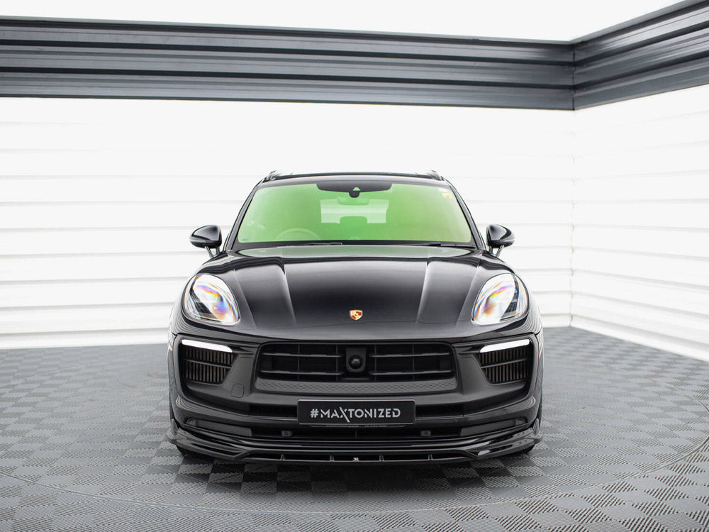 Maxton Design Front Splitter Porsche Macan GTS Mk1 Facelift 2 - PO-MA-1F-GTS-FD1G+FD1RG - Image 3