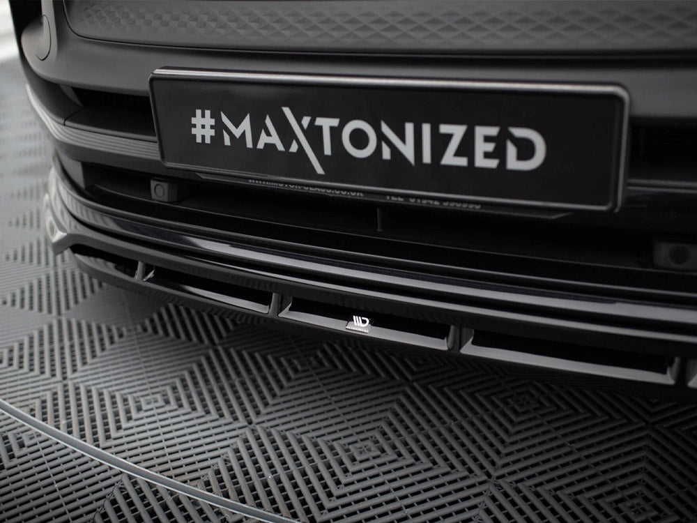 Maxton Design Front Splitter Porsche Macan GTS Mk1 Facelift 2 - PO-MA-1F-GTS-FD1G+FD1RG - Image 4