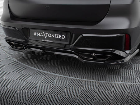 Central Rear Splitter (Vertical Bars) BMW M760e G70