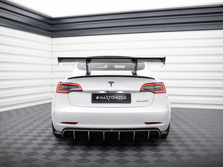 Maxton Design Carbon Spoiler Tesla Model 3 - CF-TE-MODEL3-1-WING5-245-P - Image 9
