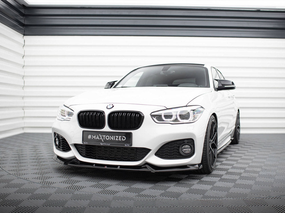 Maxton Design Front Splitter V.5 BMW 1 M-Pack / M140i F20 Facelift - BM-1-F20F-M-FD5G - Image 2