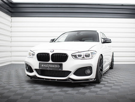 Maxton Design Front Splitter V.5 BMW 1 M-Pack / M140i F20 Facelift - BM-1-F20F-M-FD5G - Image 2
