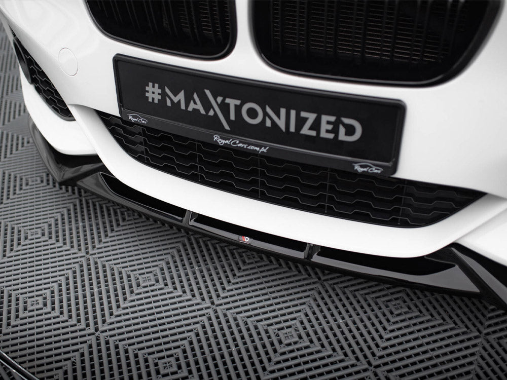 Maxton Design Front Splitter V.5 BMW 1 M-Pack / M140i F20 Facelift - BM-1-F20F-M-FD5G - Image 4