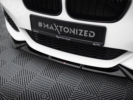 Maxton Design Front Splitter V.5 BMW 1 M-Pack / M140i F20 Facelift - BM-1-F20F-M-FD5G - Image 4