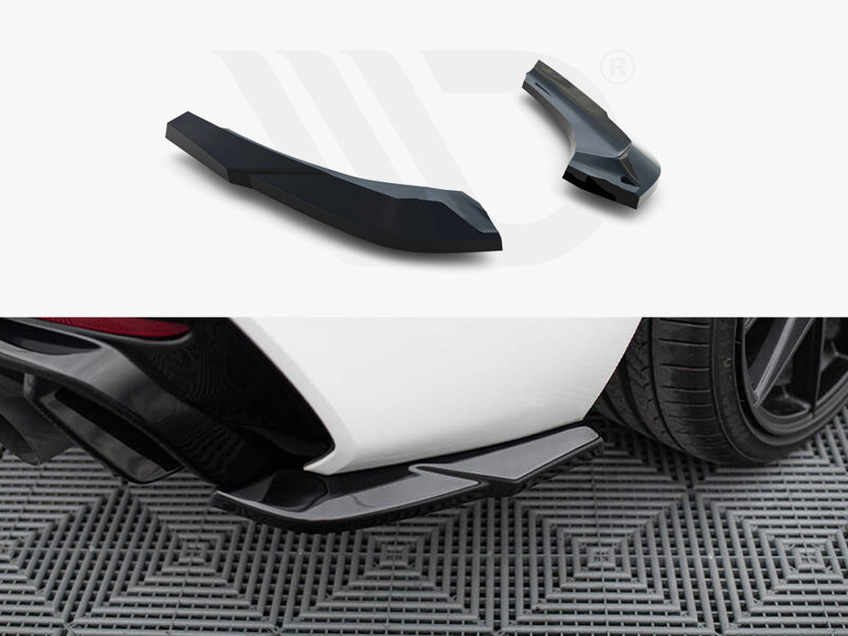 MAXTON DESIGN Rear Side Splitters V.5 (For rear valance v.3) BMW 1 M-Pack / M140i F20 Facelift