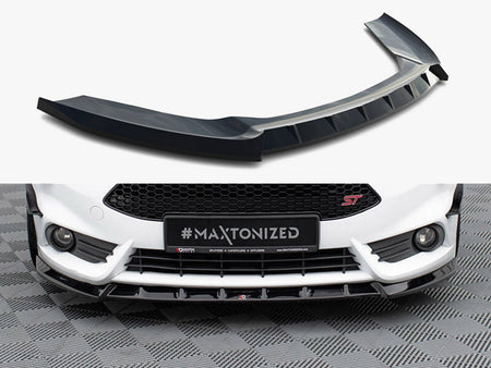 Maxton Design Front Splitter V.6 Ford Fiesta ST Mk7 Facelift - FO-FI-7F-ST-FD6G - Image 1