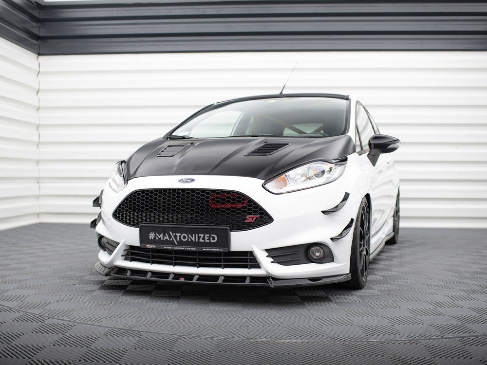 Maxton Design Front Splitter V.6 Ford Fiesta ST Mk7 Facelift - FO-FI-7F-ST-FD6G - Image 2