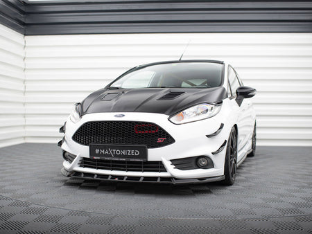 Maxton Design Front Splitter V.6 Ford Fiesta ST Mk7 Facelift - FO-FI-7F-ST-FD6G - Image 2