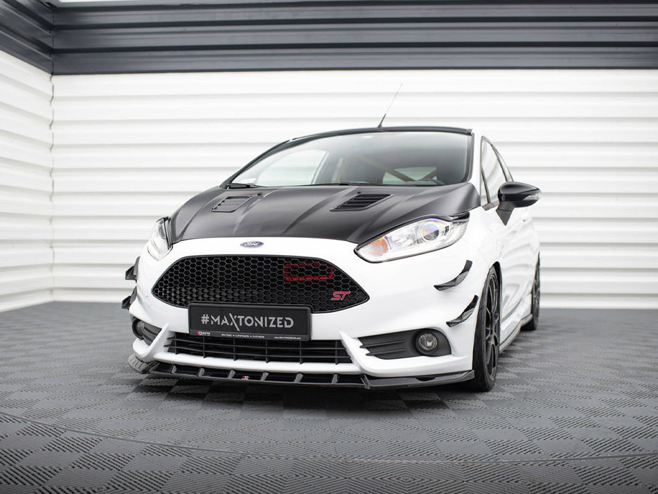 Maxton Design Front Splitter V.6 Ford Fiesta ST Mk7 Facelift - FO-FI-7F-ST-FD6G - Image 2