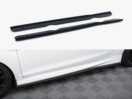 Maxton Design Side Skirts Diffusers V.4 Ford Fiesta ST / ST-Line Mk7 - FO-FI-7/7F-ST-SD4G - Image 1