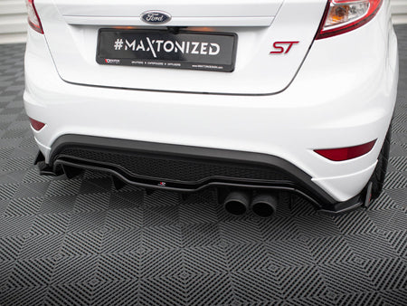 Maxton Design Rear Side Splitters V.3 + Flaps Ford Fiesta ST Mk7 Facelift - FO-FI-7F-ST-RSD3G+RSF1B - Image 3