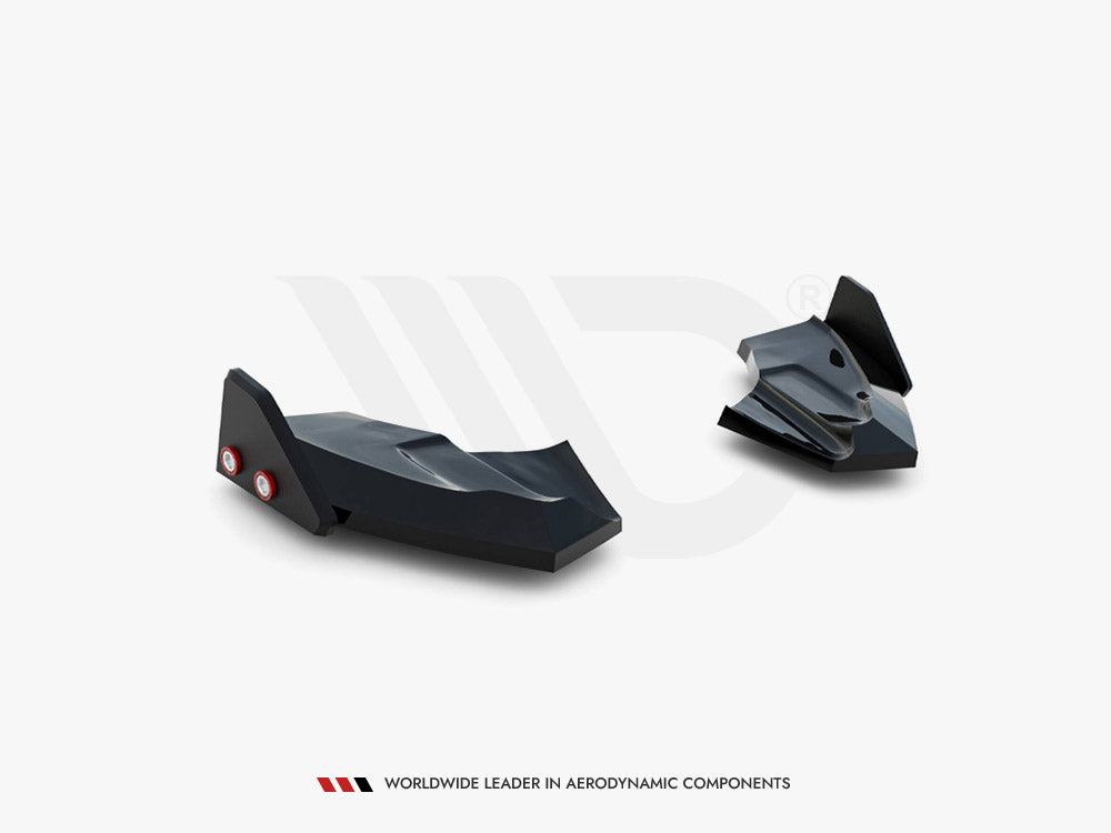 Maxton Design Rear Side Splitters V.3 + Flaps Ford Fiesta ST Mk7 Facelift - FO-FI-7F-ST-RSD3G+RSF1B - Image 6