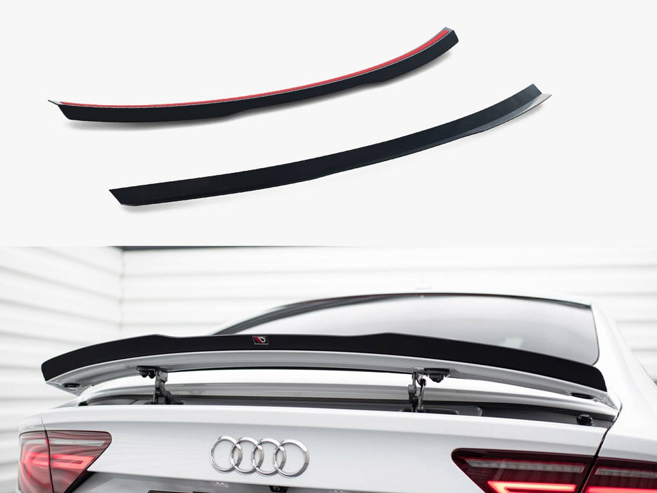 Maxton Design Spoiler CAP Audi A7 / S7 / A7 S-Line C7 / C7 Facelift