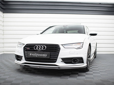 Maxton Design Front Splitter Audi S7 / A7 S-Line C7 FL - AU-A7-1F-SLINE-FD1G - Image 2