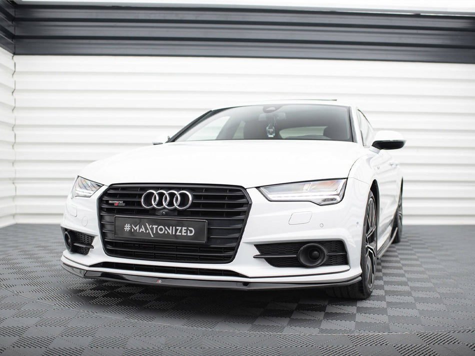 Maxton Design Front Splitter Audi S7 / A7 S-Line C7 FL - AU-A7-1F-SLINE-FD1G - Image 2