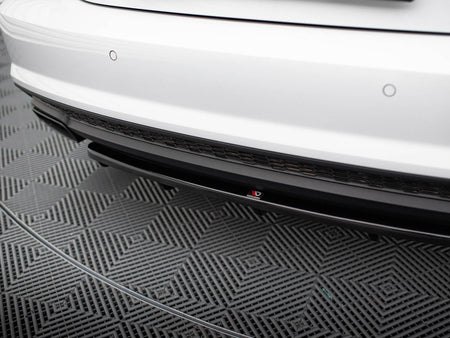 Maxton Design Central Rear Splitter (Vertical Bars) Audi A7 S-Line Facelift - AU-A7-1F-SLINE-RD1+RD2G - Image 3